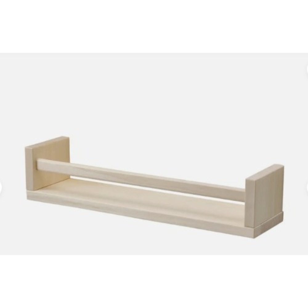 Lot of 4 IKEA Bekvam Spice Rack Natural Wood Floating Shelf 400.701.85 New